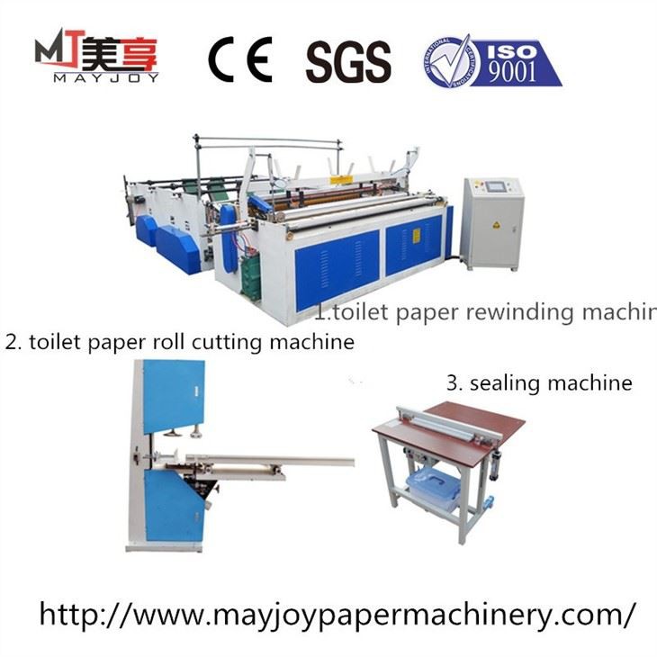 automatic toilet roll paper production line